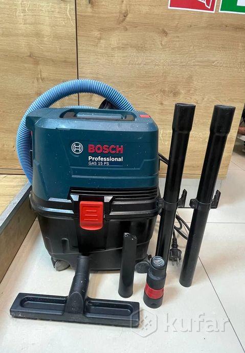 Строительный пылесос Bosch GAS 15 PS (а.40-038860) - фото 3 - id-p223149843
