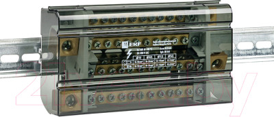 Распределительный блок на DIN-рейку EKF Db-160-4x12 - фото 3 - id-p223124870
