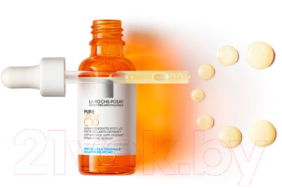 Сыворотка для лица La Roche-Posay Vitamin C10 Serum антиоксидантная - фото 6 - id-p223131853