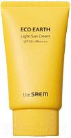 Крем солнцезащитный The Saem Eco Earth Light Sun Cream SPF 50+ PA++++