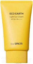 Крем солнцезащитный The Saem Eco Earth Light Sun Cream SPF 50+ PA++++