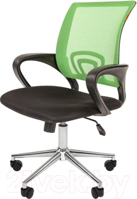 Кресло офисное Chairman 696 хром новый подлокотник - фото 1 - id-p223139732
