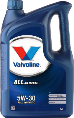 Моторное масло Valvoline All Climate C2/C3 5W30 / 881925 - фото 1 - id-p223149573