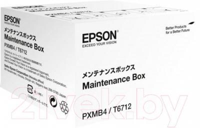 Емкость для отработанных чернил Epson C13T671200 - фото 1 - id-p223136748