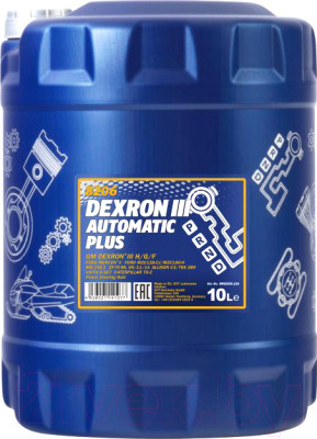 Трансмиссионное масло Mannol ATF Dexron III / MN8206-10 - фото 1 - id-p223126426