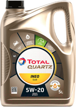 Моторное масло Total Quartz Ineo EcoB 5W20 / 213979 - фото 1 - id-p223132659