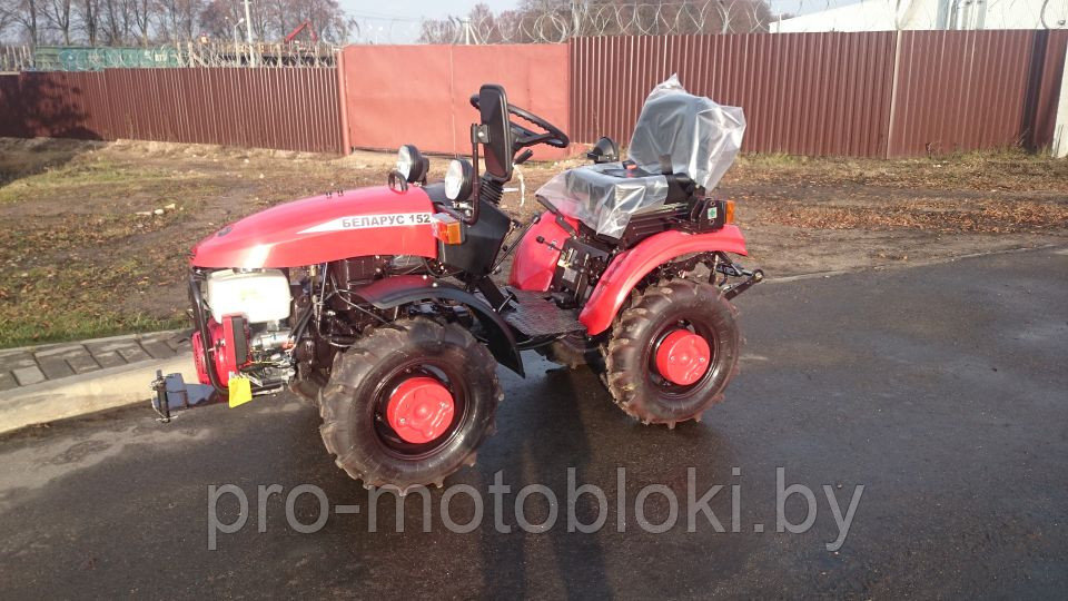 Минитрактор МТЗ Беларус 152 (двигатель Honda) 4x4WD - фото 3 - id-p21702775