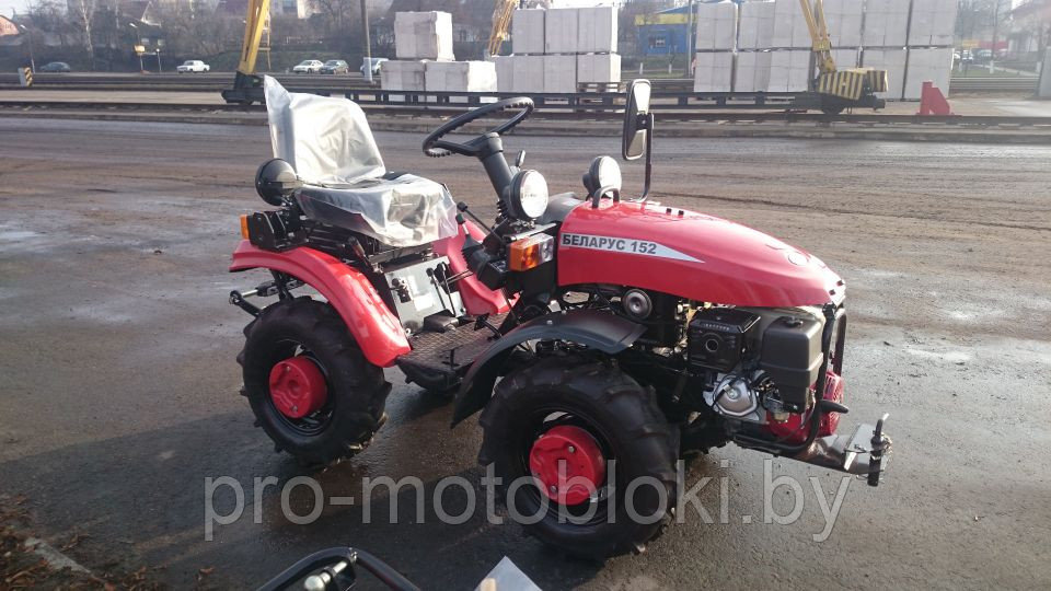 Минитрактор МТЗ Беларус 152 (двигатель Honda) 4x4WD - фото 6 - id-p21702775