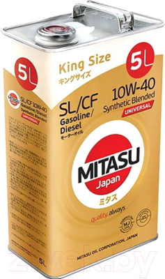 Моторное масло Mitasu Universal SL/CF 10W40 / MJ-125-5 - фото 1 - id-p223136034