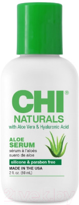 Сыворотка для волос CHI Naturals Aloe Serum Жидкий шелк - фото 1 - id-p223145187