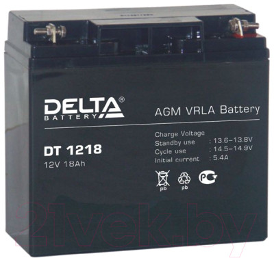 Батарея для ИБП DELTA DT 1218 - фото 1 - id-p223131971