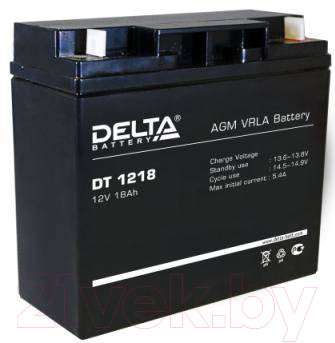 Батарея для ИБП DELTA DT 1218 - фото 2 - id-p223131971