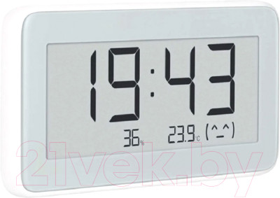 Термогигрометр Xiaomi Temperature and Humidity Monitor Clock / BHR5435GL - фото 1 - id-p223140106