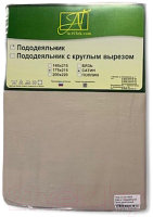 Пододеяльник AlViTek Сатин однотонный 145x215 / ПОД-СО-15-ЖЕМ