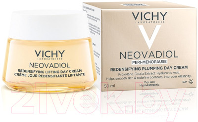 Крем для лица Vichy Neovadiol Peri-Menopause Дневной лифтинг для сухой кожи - фото 4 - id-p223131983