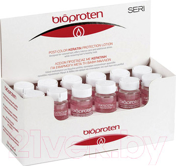 Ампулы для волос Farcom Professional Seri Bioproten для защиты цвета окрашенных волос - фото 1 - id-p223127751