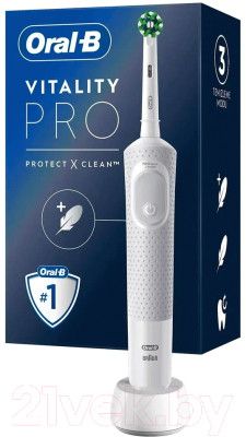 Электрическая зубная щетка Oral-B Vitality PRO D103.413.3 - фото 1 - id-p223146117