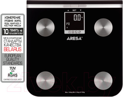 Напольные весы электронные Aresa AR-4403 (SB-306) - фото 2 - id-p223134661