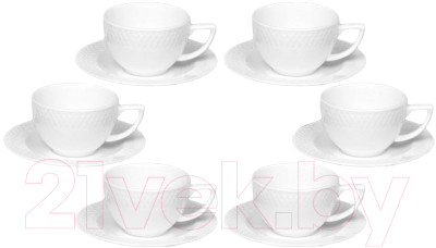 Набор для чая/кофе Wilmax WL-880107/6C - фото 1 - id-p223146169