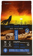 Сухой корм для собак Ambrosia Grain Free для всех пород с ягненком и лососем / U/ALS2