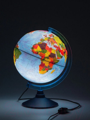 Глобус интерактивный Globen Политический с подсветкой 25см / 12500304 - фото 4 - id-p223149731