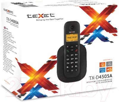 Беспроводной телефон Texet TX-D4505A - фото 2 - id-p223143596