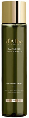 Тонер для лица d'Alba Mild Skin Balancing Vegan Toner - фото 1 - id-p223141541