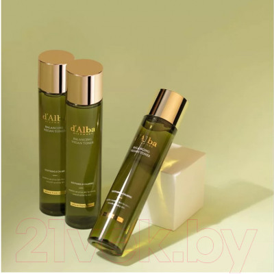 Тонер для лица d'Alba Mild Skin Balancing Vegan Toner - фото 5 - id-p223141541