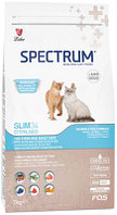 Сухой корм для кошек Spectrum Adult Slim34 для стерилизованных,контроль веса с лососем и рисом