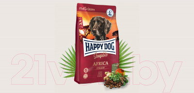 Сухой корм для собак Happy Dog Africa / 03547 - фото 3 - id-p223143757
