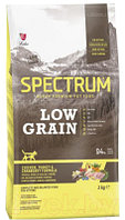 Сухой корм для кошек Spectrum Low Grain для котят с курицей, индейкой и клюквой