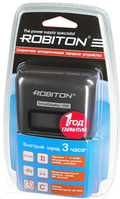 Зарядное устройство для аккумуляторов Robiton SmartDisplay 1000 BL1 - фото 2 - id-p223141682