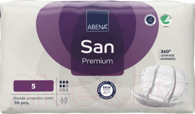 Прокладки урологические Abena San 5 Premium - фото 1 - id-p223136362