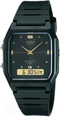 Часы наручные мужские Casio AW-48HE-1A - фото 1 - id-p223141712