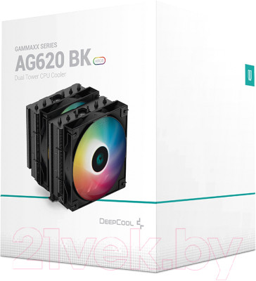 Кулер для процессора Deepcool AG620 BK ARGB (R-AG620-BKANMN-G-2) - фото 10 - id-p223139559