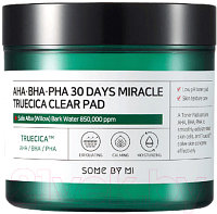 Пэд для лица Some By Mi Aha Bha Pha 30 Days Miracle Truecica Clear Pad
