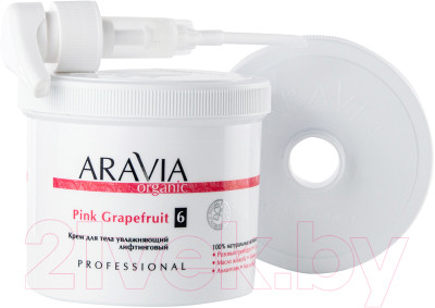 Крем для тела Aravia Organic Pink Grapefruit увлажняющий лифтинговый - фото 2 - id-p223146972