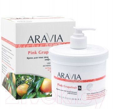 Крем для тела Aravia Organic Pink Grapefruit увлажняющий лифтинговый - фото 6 - id-p223146972