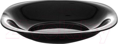 Набор тарелок Luminarc Carine Black/White N1491 - фото 7 - id-p223147178
