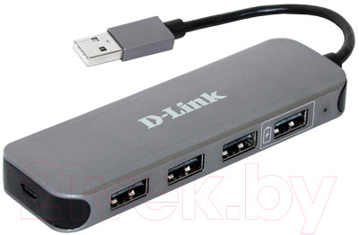 USB-хаб D-Link DUB-H4/E1A - фото 1 - id-p223150128