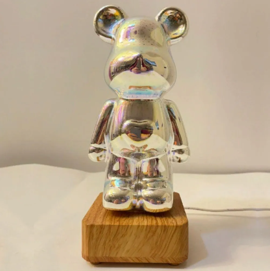 3D Светильник- ночник в стиле BearBrick KAWS / 3D Медведь - фото 7 - id-p223152581