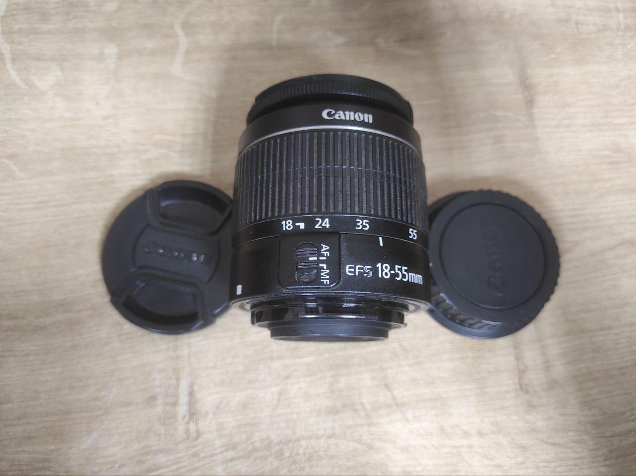Объектив Canon EF-S 18-55mm f/3.5-5.6 IS STM (а.87-011464) - фото 3 - id-p223152072