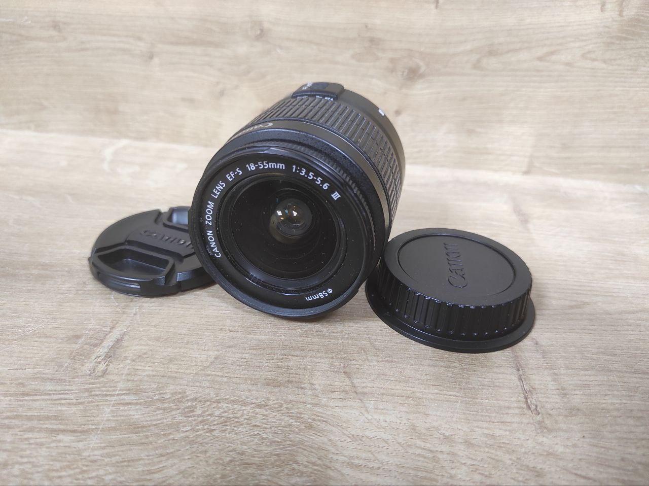 Объектив Canon EF-S 18-55mm f/3.5-5.6 IS STM (а.87-011464) - фото 4 - id-p223152072