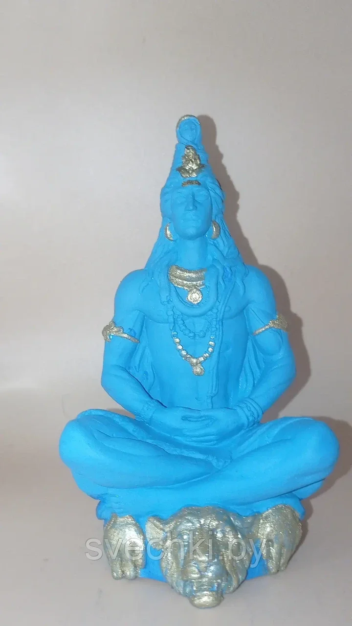Статуэтка Бога Шива ручная роспись - фото 3 - id-p161399547