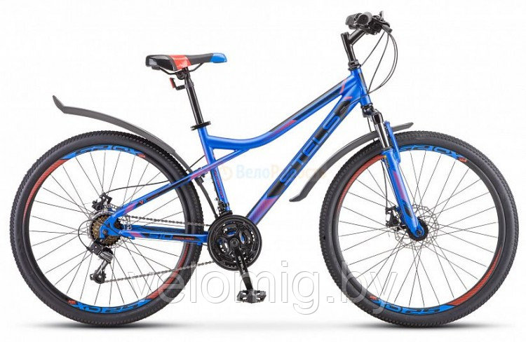 Велосипед горный Stels Navigator 510 MD 26 V010 (2023) Синий. - фото 1 - id-p107279411