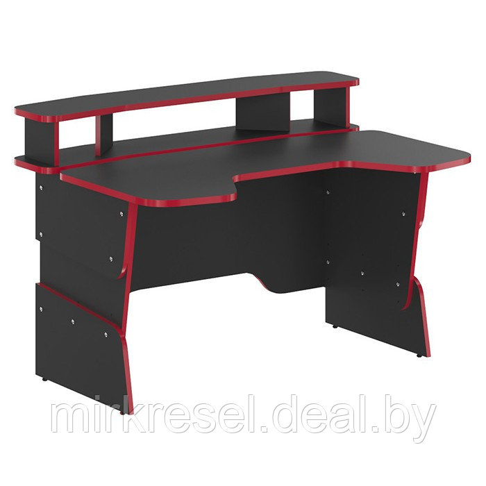 Геймерский стол SKILL STG 1390 красный - фото 1 - id-p223155624