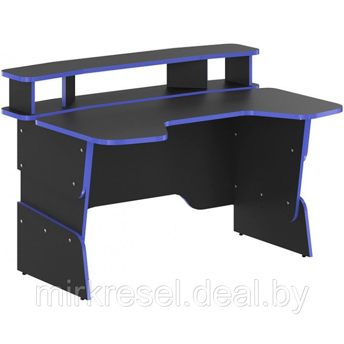 Геймерский стол SKILL STG 1390 синий - фото 1 - id-p223155626