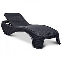 Шезлонг Atlantic sun lounger (Атлантик) KETER Чёрный