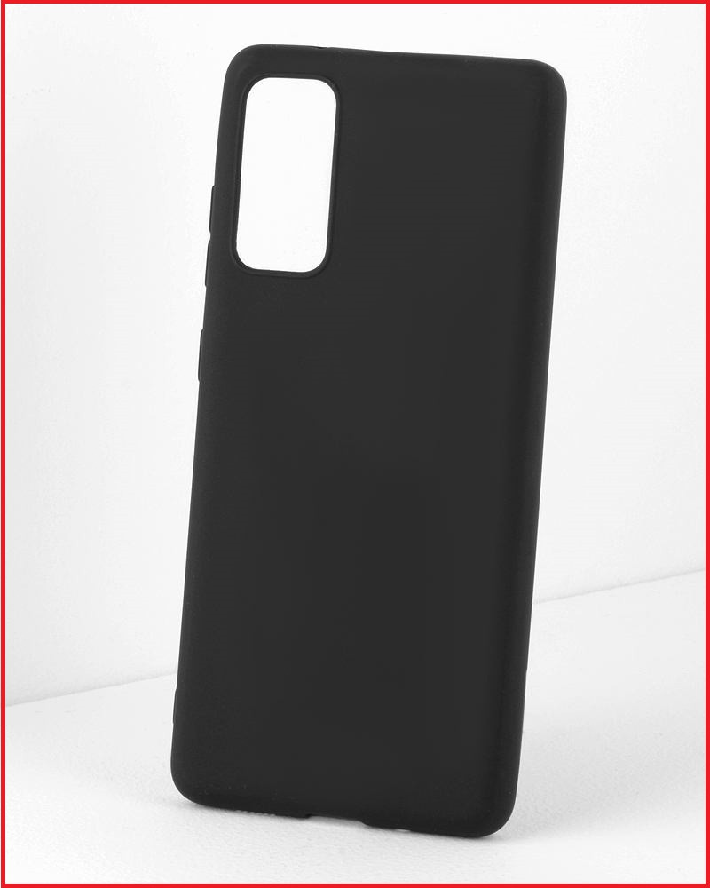 Чехол-накладка для Samsung Galaxy S20 (силикон) SM-G980 черный - фото 2 - id-p127417859