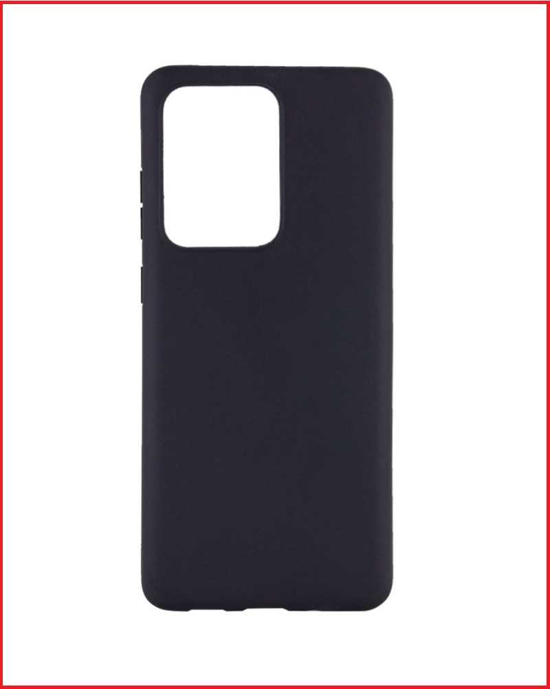 Чехол-накладка для Samsung Galaxy S20 Ultra (силикон) SM-G988 черный, фото 1